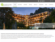 Tablet Screenshot of hotelinnovativ.ch